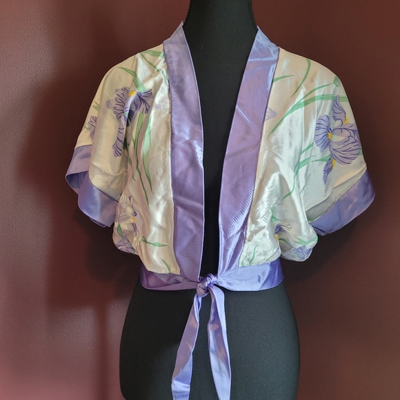 2 PC PJ Pants and Jacket, Gorgeous, great condition. - Picture 2 of 13